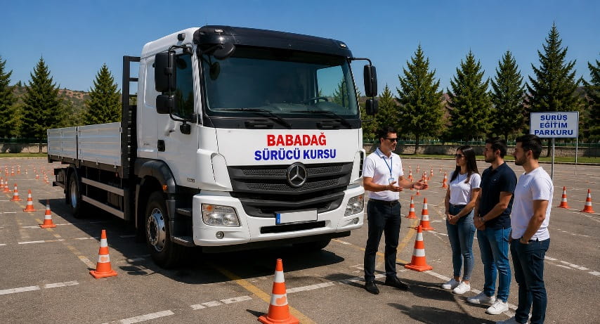 Çameli C sınıfı kamyon ve CE sınıfı tır çekici ehliyeti kursu